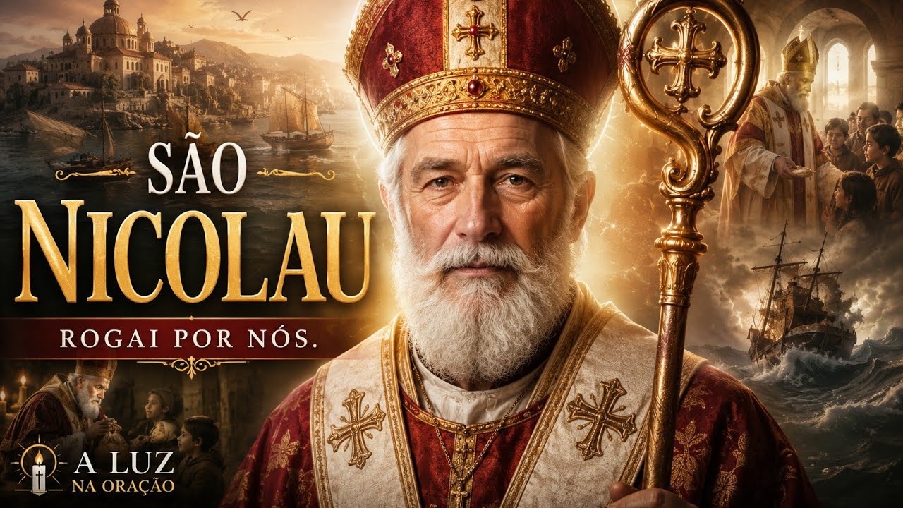 SÃO NICOLAU - Intercessor pelas Almas e Consolador dos Sofrimentos.