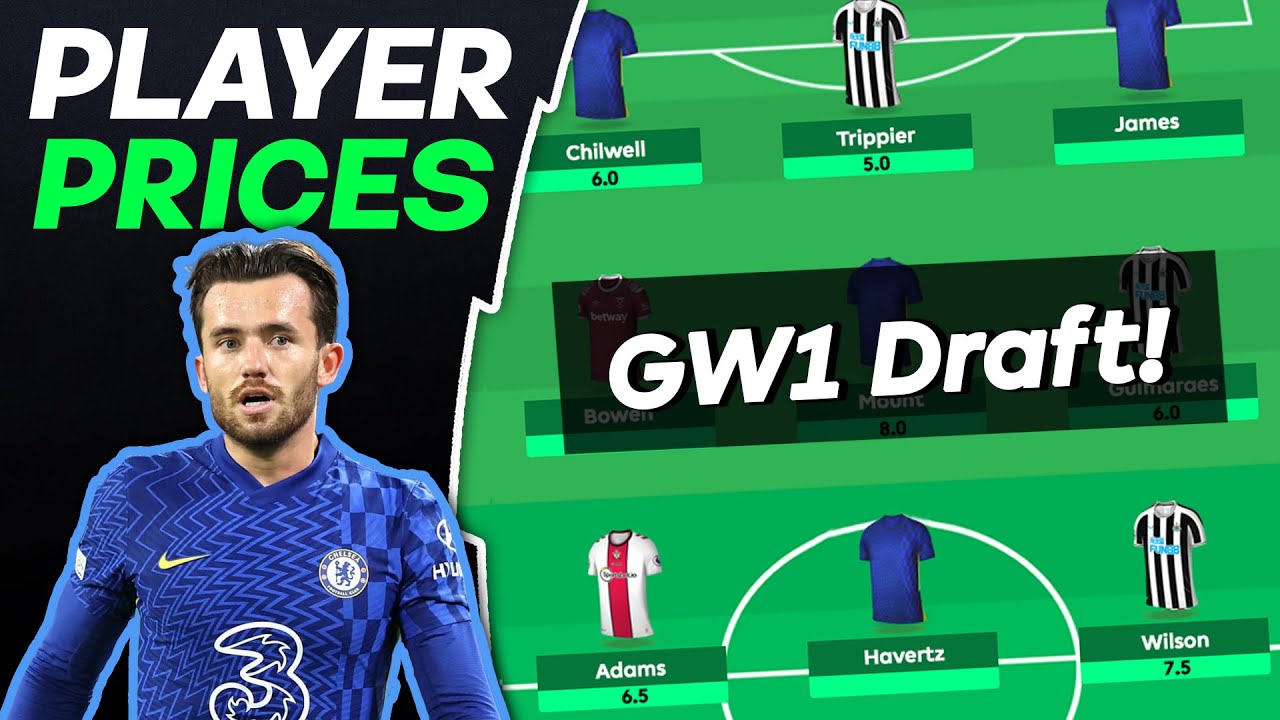 FPL PRICE REVEALS - Day 3 - GW1 DRAFT!