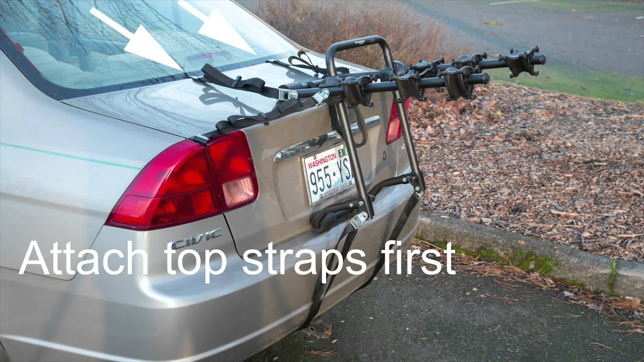 TrunkRack 3 Bike Rack for Sedans by Advantage SportsRack