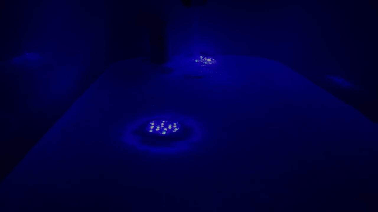 Bathtub Filling ASMR | Deep Blue Glow for Sleep & Relaxation