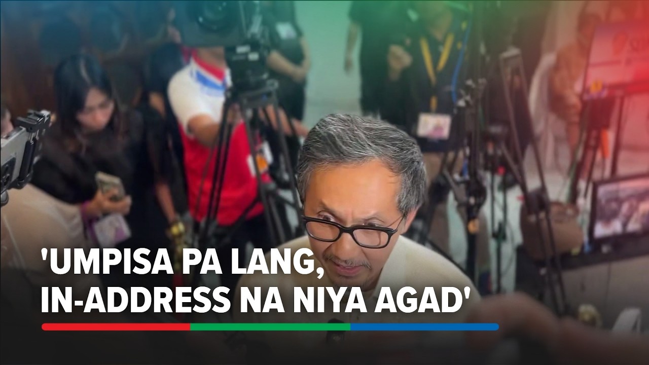 Vince Dizon says SONA 2026 'honest,' 'clear' | ABS-CBN News