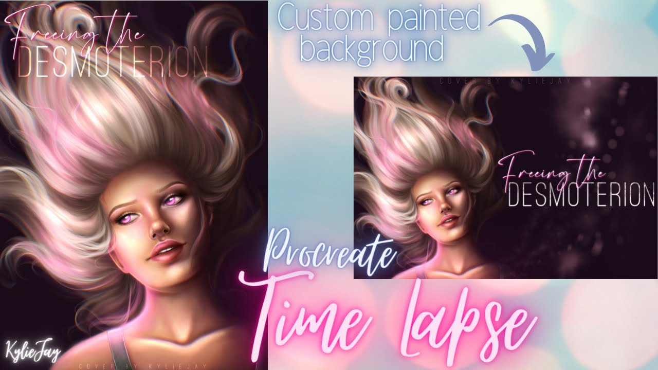 Time Lapse: “Freeing The Desmoterion” Cover / Episode Interactive / Procreate / Digital Painting