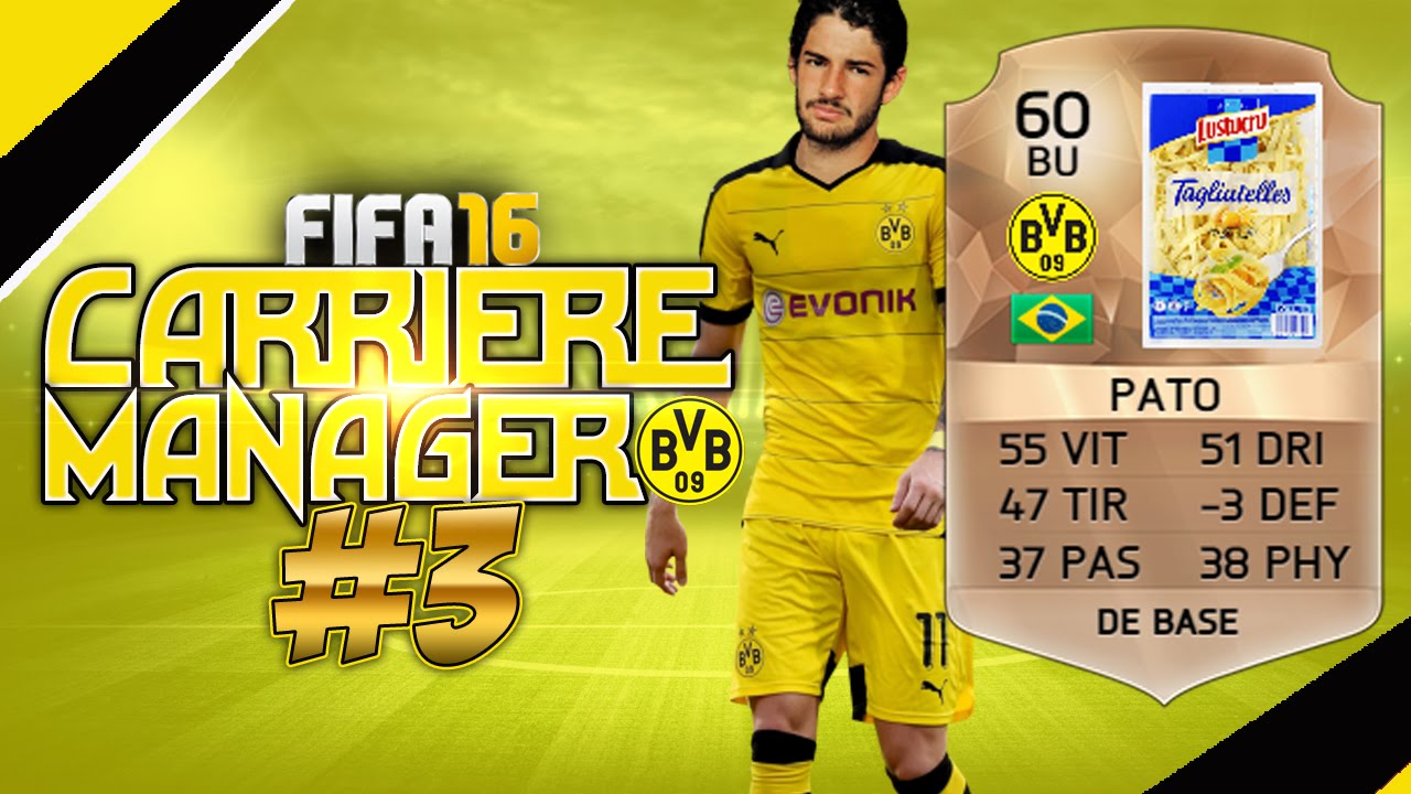 PS4 - FIFA16 - Carriere Manager Dortmund #3