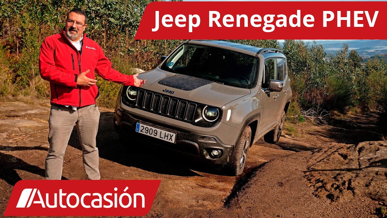 Jeep Renegade 4xe híbrido enchufable🔌| Prueba / Review en español | Autocasión
