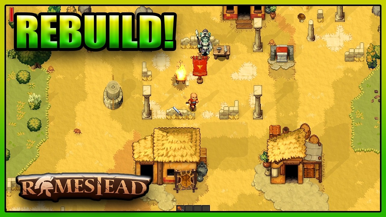 Rebuilding the Fallen Empire! - Romestead Demo - First Look