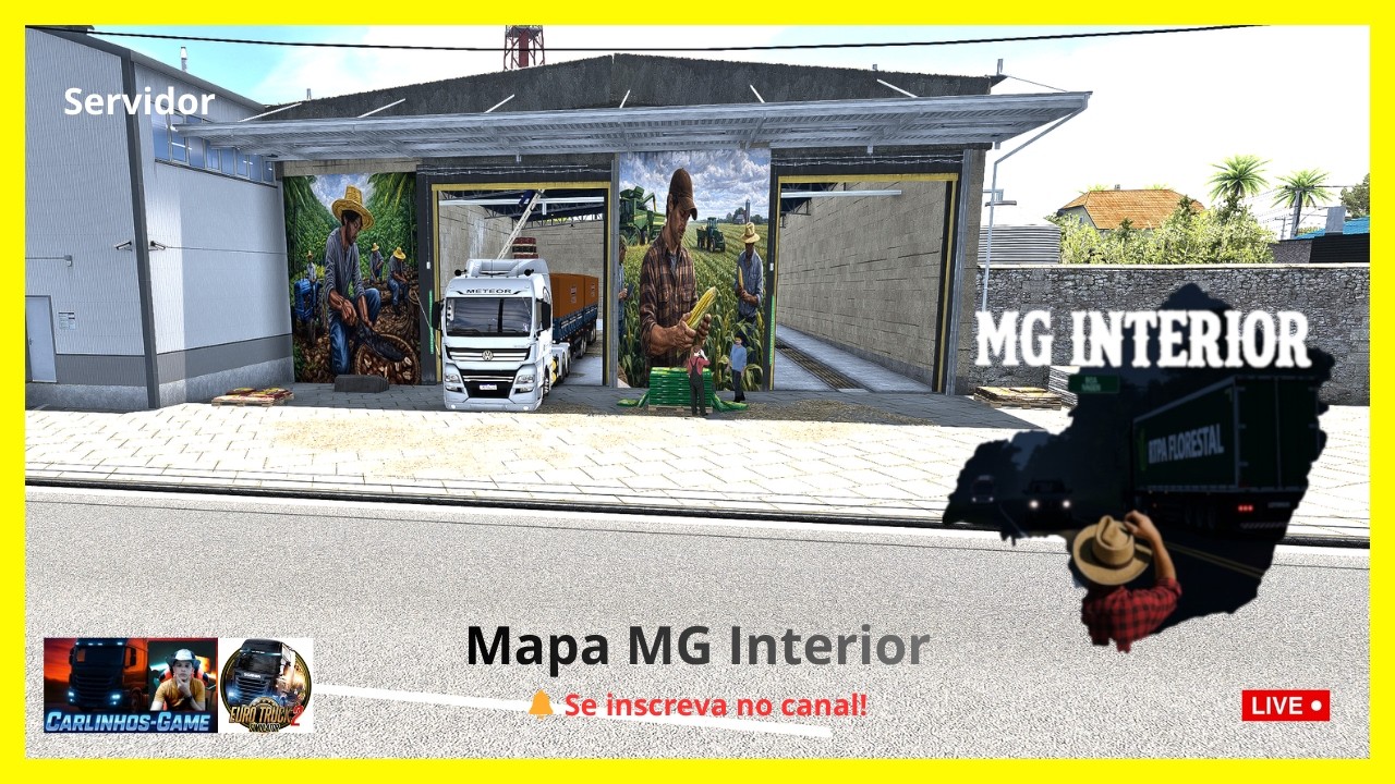 ETS2 - Mapa  MG INTERIOR! 1.58