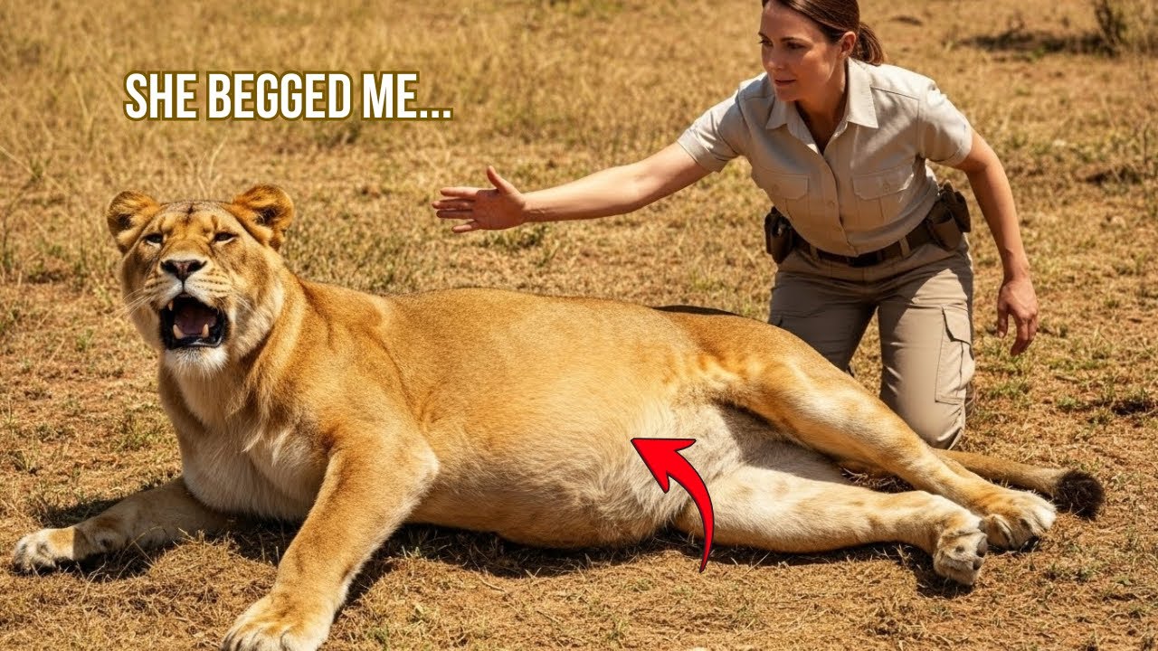 Emotional Rescue: Helping A Mother Lion Give Birth To Healthy Cubs