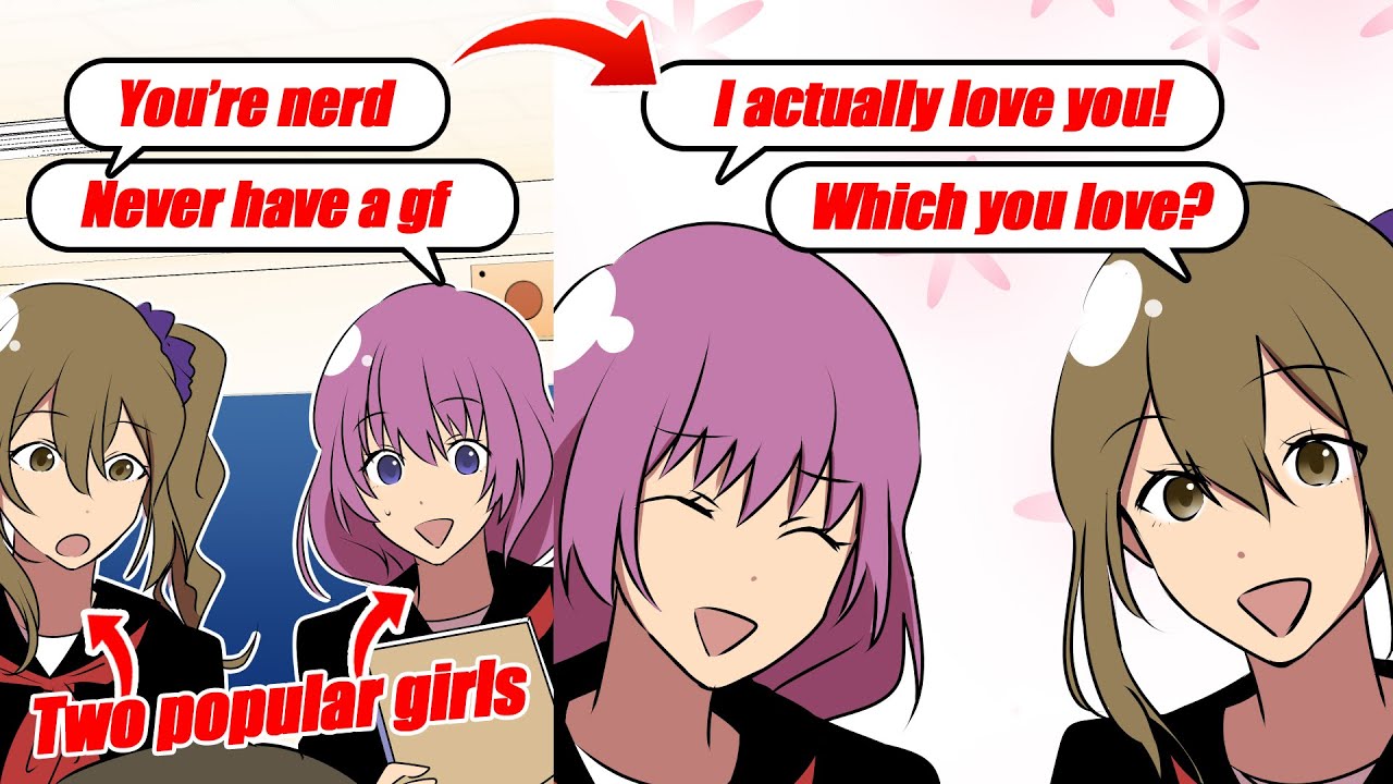 【Manga】The Popular Girls in my Class Harassed me Every Day so I Stopped to Go School！