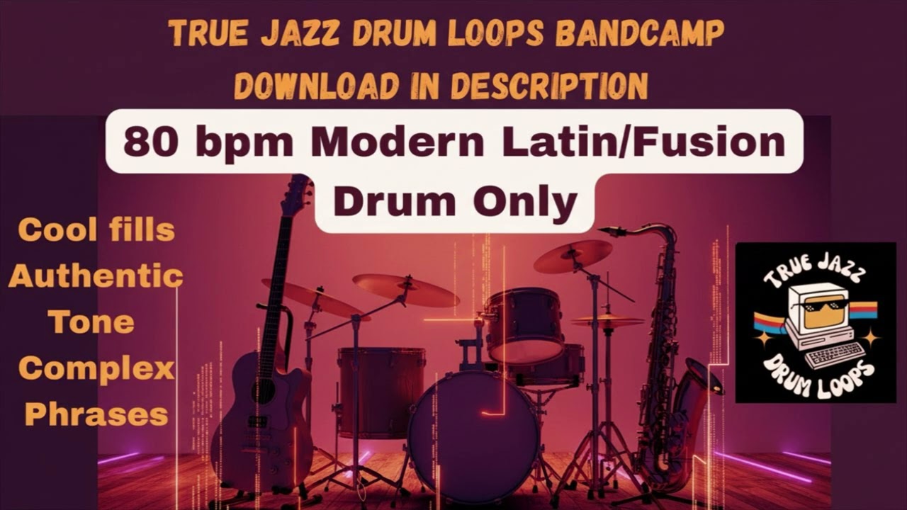 80 bpm Latin Jazz-Modern- Complete Song-Download In Description 