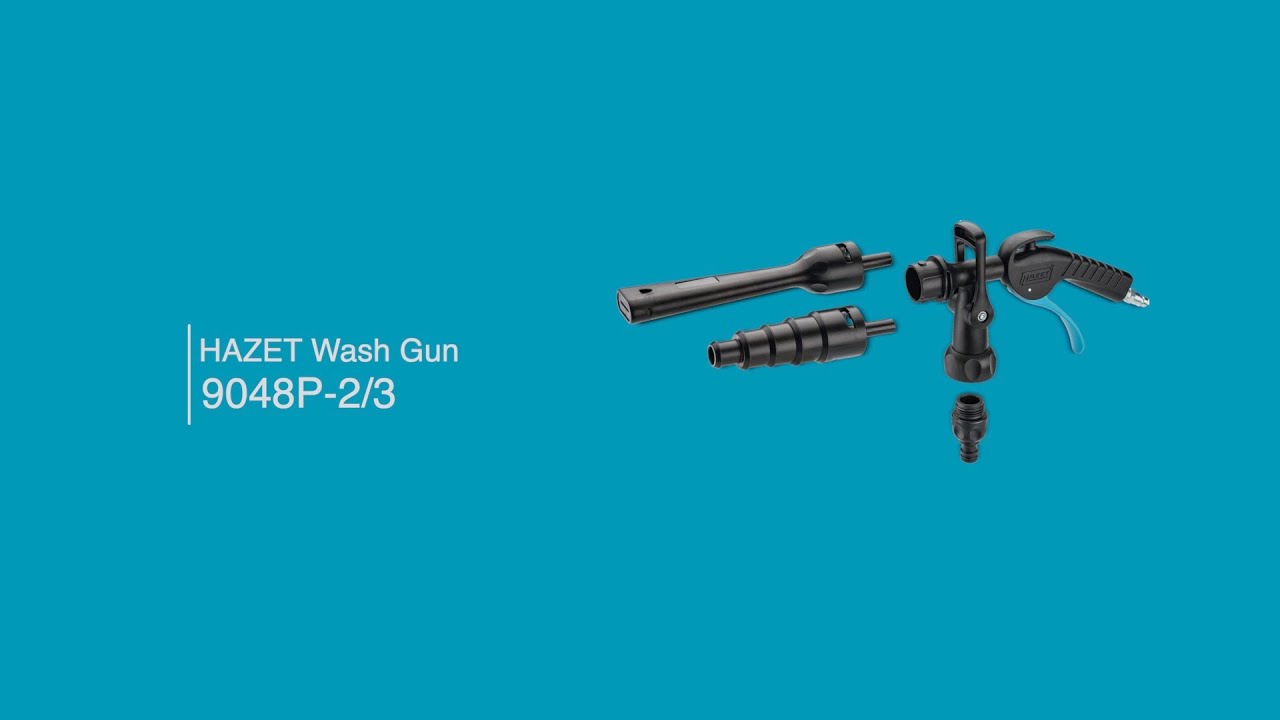HAZET Wash-gun set 9048P-2/3