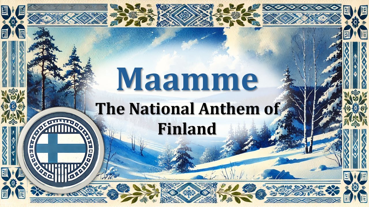 Maamme (National anthem of Finland) (Piano & Lyrics)