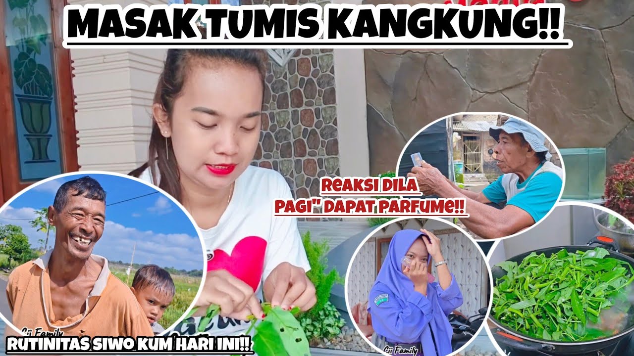 REAKSI DHILA SAMA PAKE PAGI