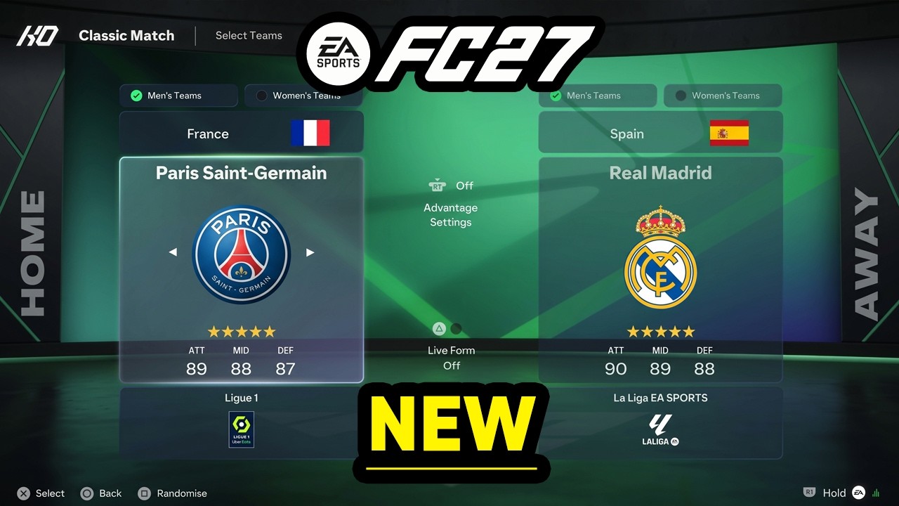 EA FC 27 - NEW Full Gameplay Match, Early Trial, Real Faces & More Updates ✅
