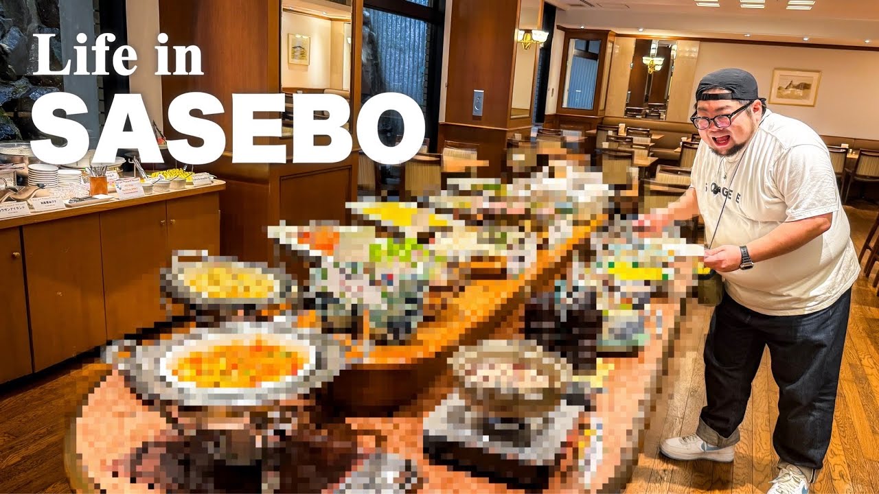 【朝の新定番】超お得！ご当地グルメが朝から食べ放題？宿泊してなくても利用できるホテルビュッフェを堪能！// させぼ暮らし