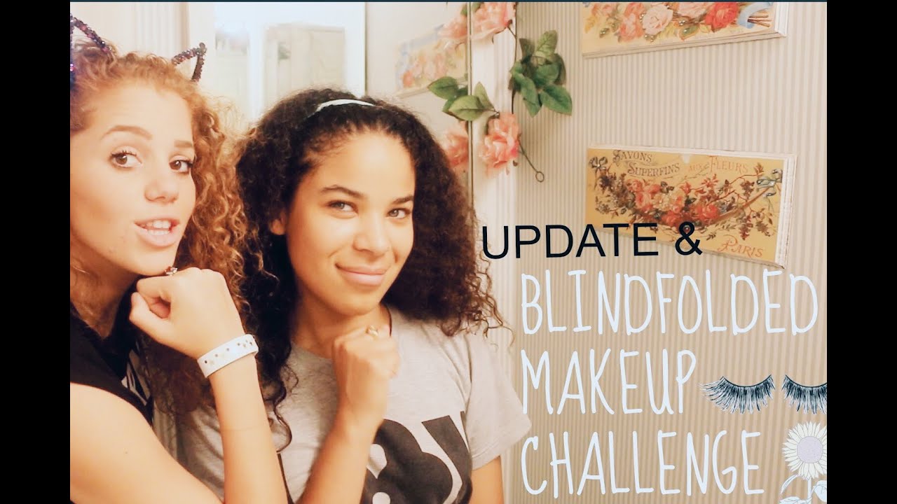 BLINDFOLDED MAKEUP CHALLENGE FAIL ♡