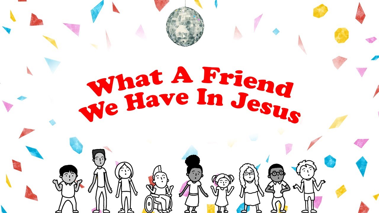 The Sing Team Kids // What A Friend We Have In Jesus // (Official Lyric Video)