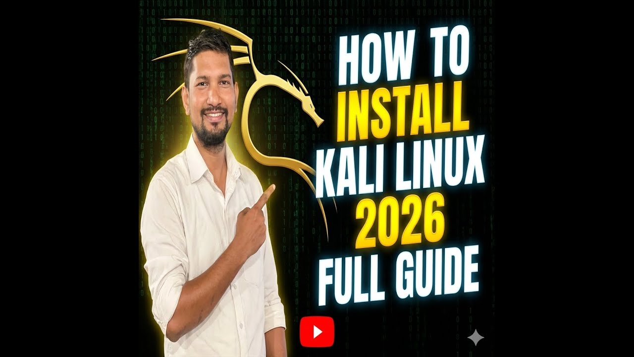 Как установить Kali Linux (2026) | Полное пошаговое руководство