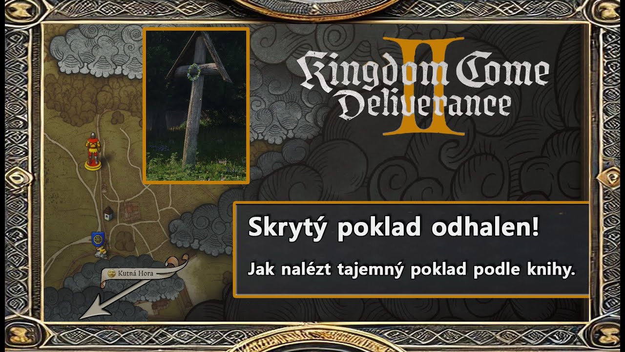 Skrytý poklad odhalen! Jak nalézt tajemný poklad podle knihy – Kingdom Come: Deliverance 2 📜
