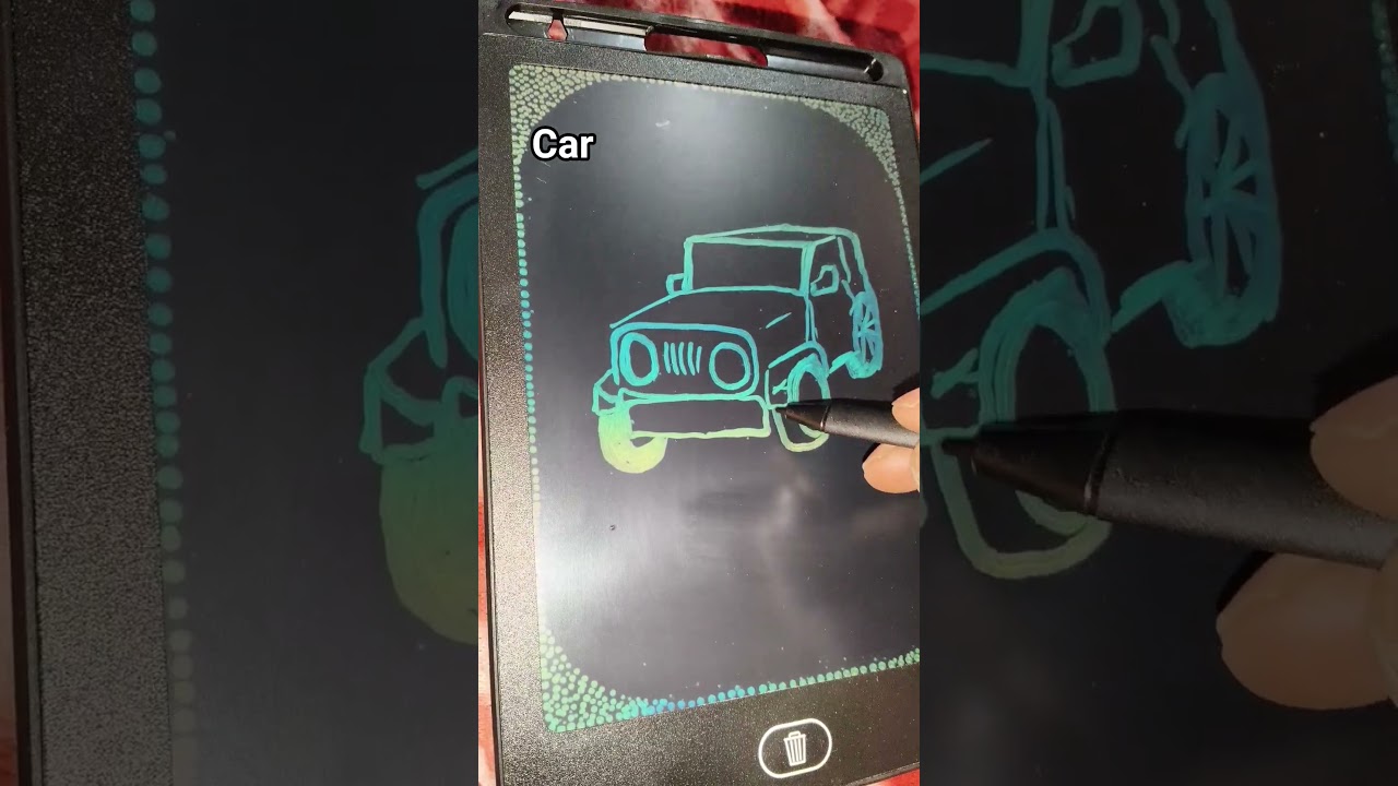 car drawing 