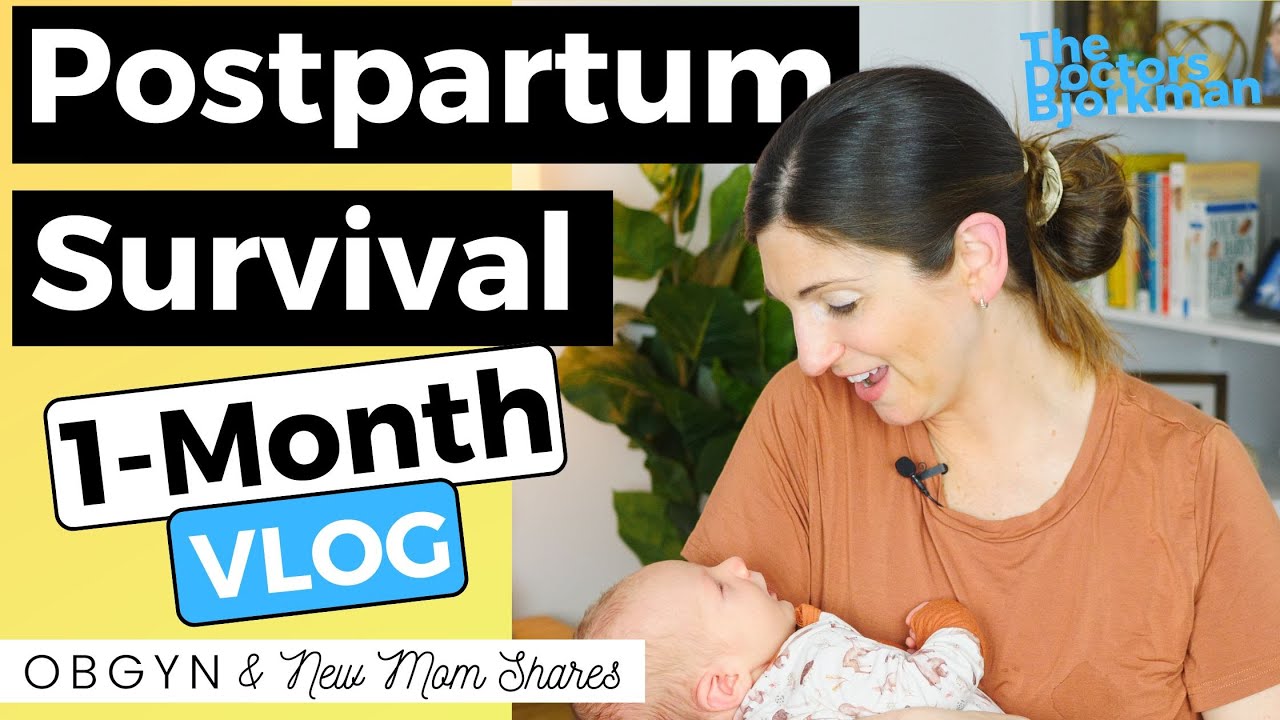 OBGYN Mom Shares Favorites + How to Survive 1 Month Postpartum | VLOG