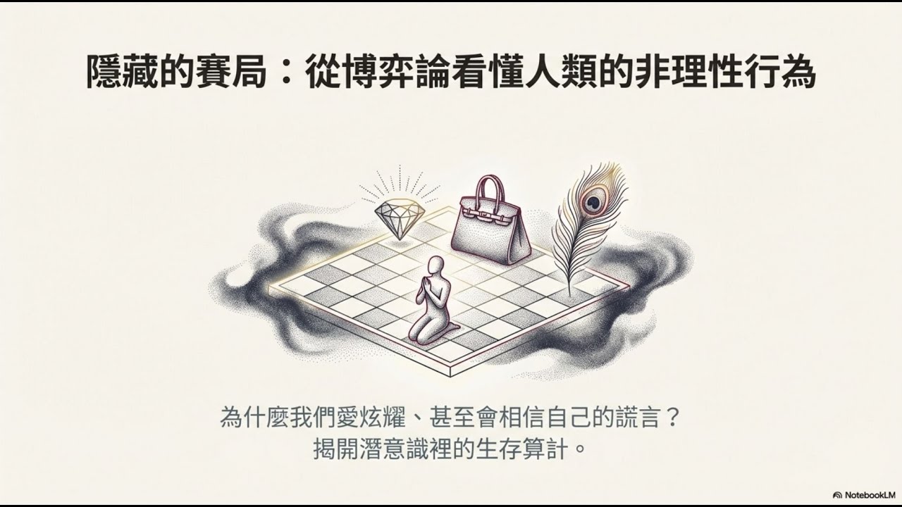 「為什麼真正的頂級富豪從不戴勞力士？揭秘『低調奢華』背後的權力博弈。」#隱藏的博弈 #看破不說破的底層邏輯 #把非理性變理性 #信號博弈 #動機性推理