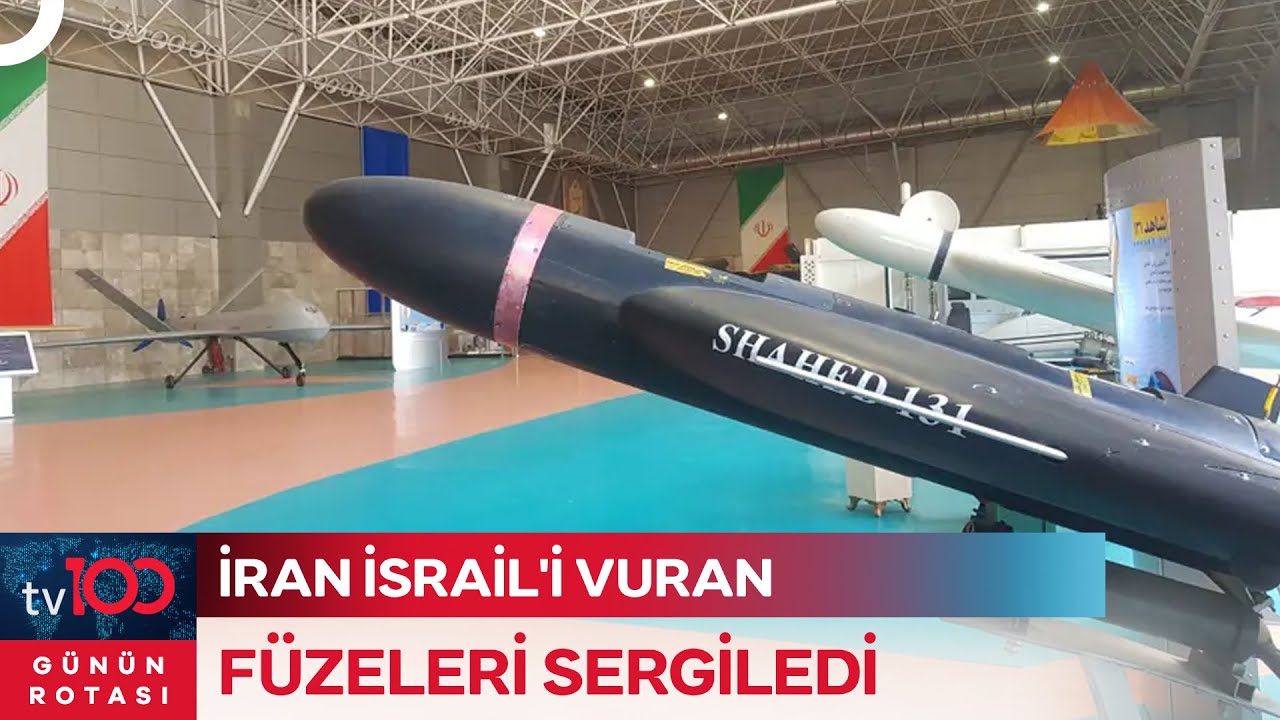 TV100 İsrail'i Vuran Füzeleri Görüntüledi | Günün Rotası