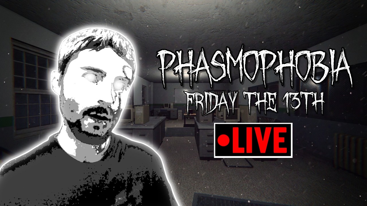 LET THE NIGHTMARE BEGIN! || Phasmophobia (Friday The 13th) [LIVE]