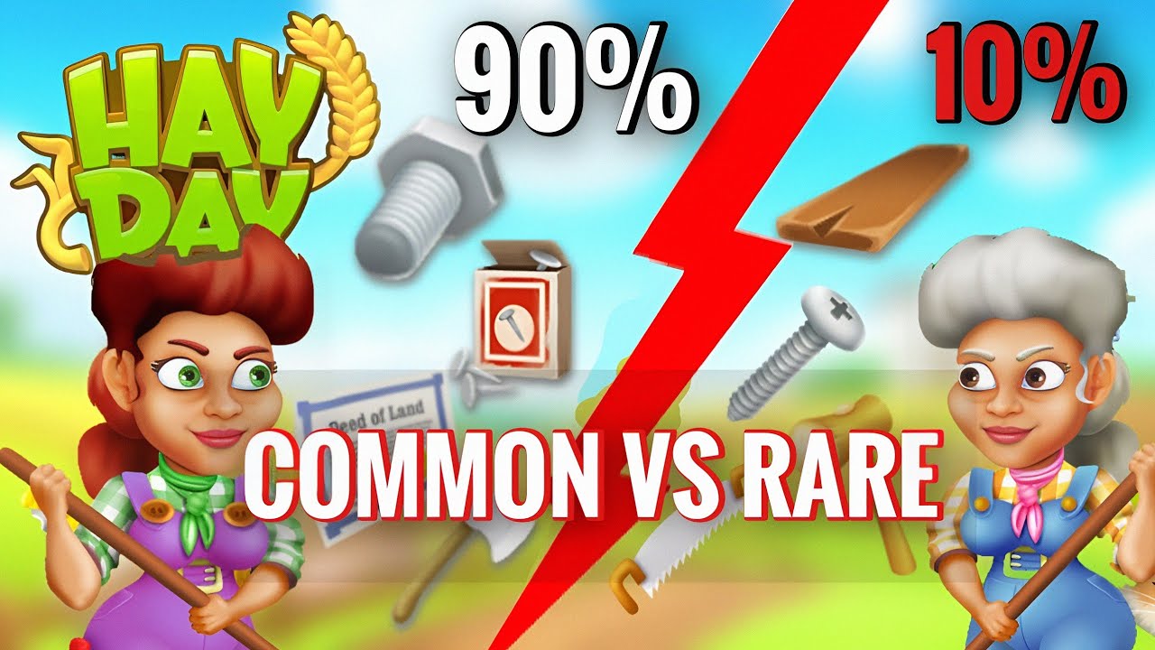 Hay Day Expansion Materials: Rare & Common (Guide)