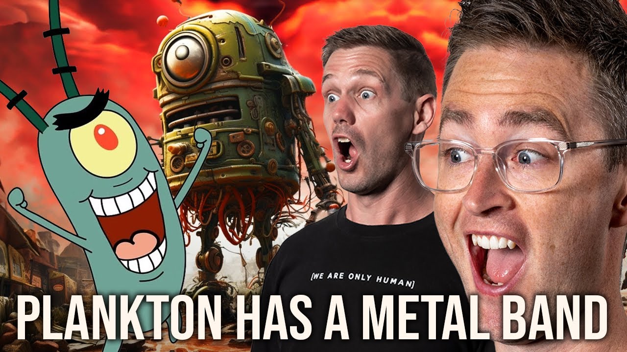 PLANKTON HAS A METAL BAND?! BOI WHAT - 