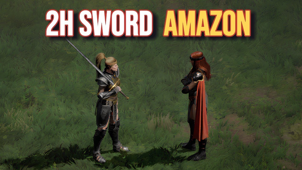 This Amazon Can Use Only 2H Sword | D2R HC 1 to Hell