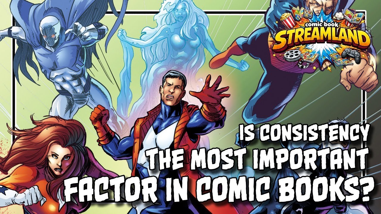 Is consistency the most important factor in comic book publishing?