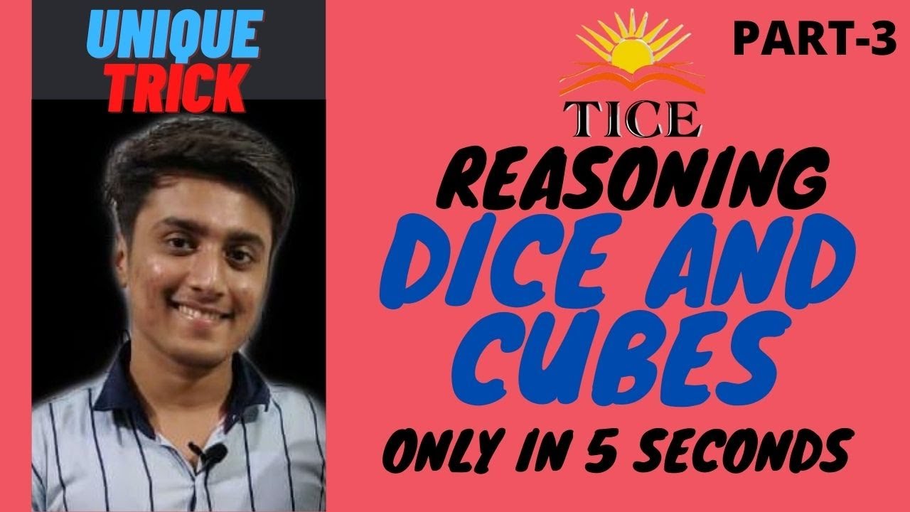 DICE(पासा) UNIQUE Short Trick// COMPETITIVE EXAMS SSC CGL, CPO, CHSL, MTS, RAILWAY EXAMS