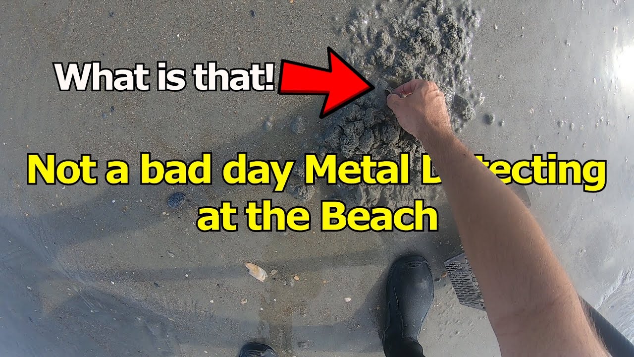 Not Bad day metal detecting Ocean Isle Beach