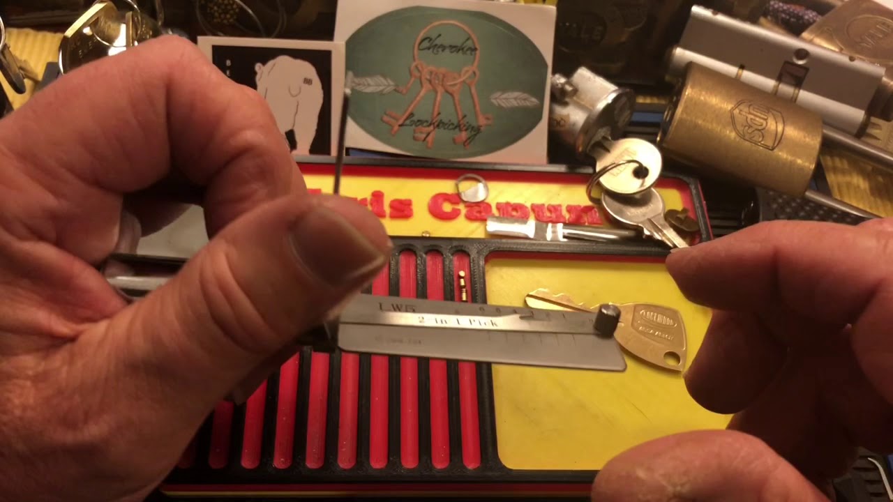 #530 Lockwood euro Picked with Lishi LW5