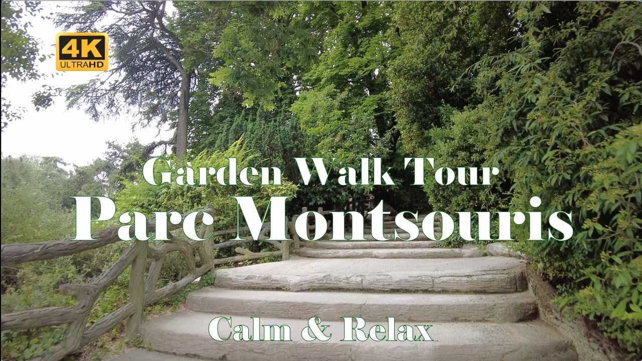 🇫🇷 Garden walk tour, Paris France, Parc Montsouris - june2021