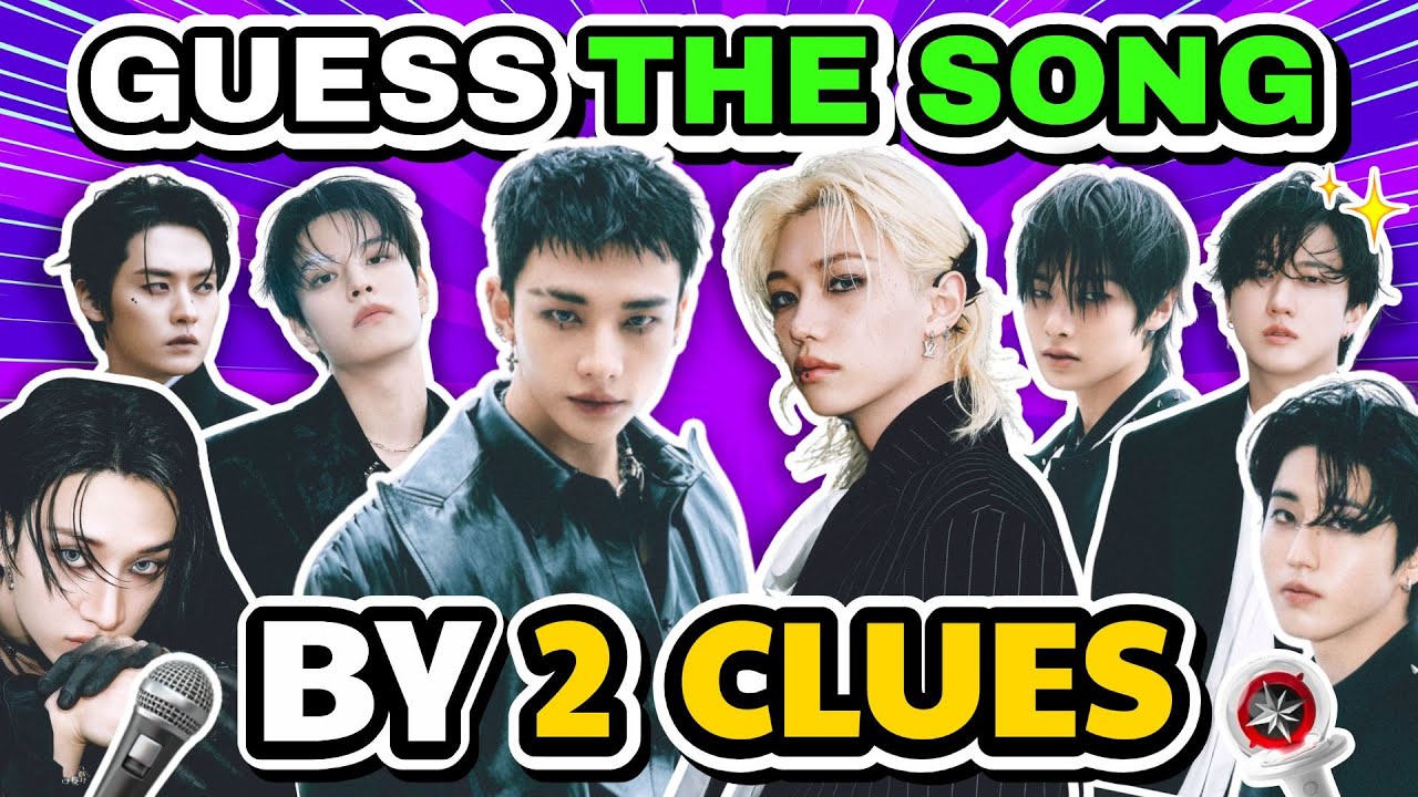 Угадайте песню Stray Kids от 2 Clues (Scenery + Instrumental) 🎧 | Викторина по Stray Kids