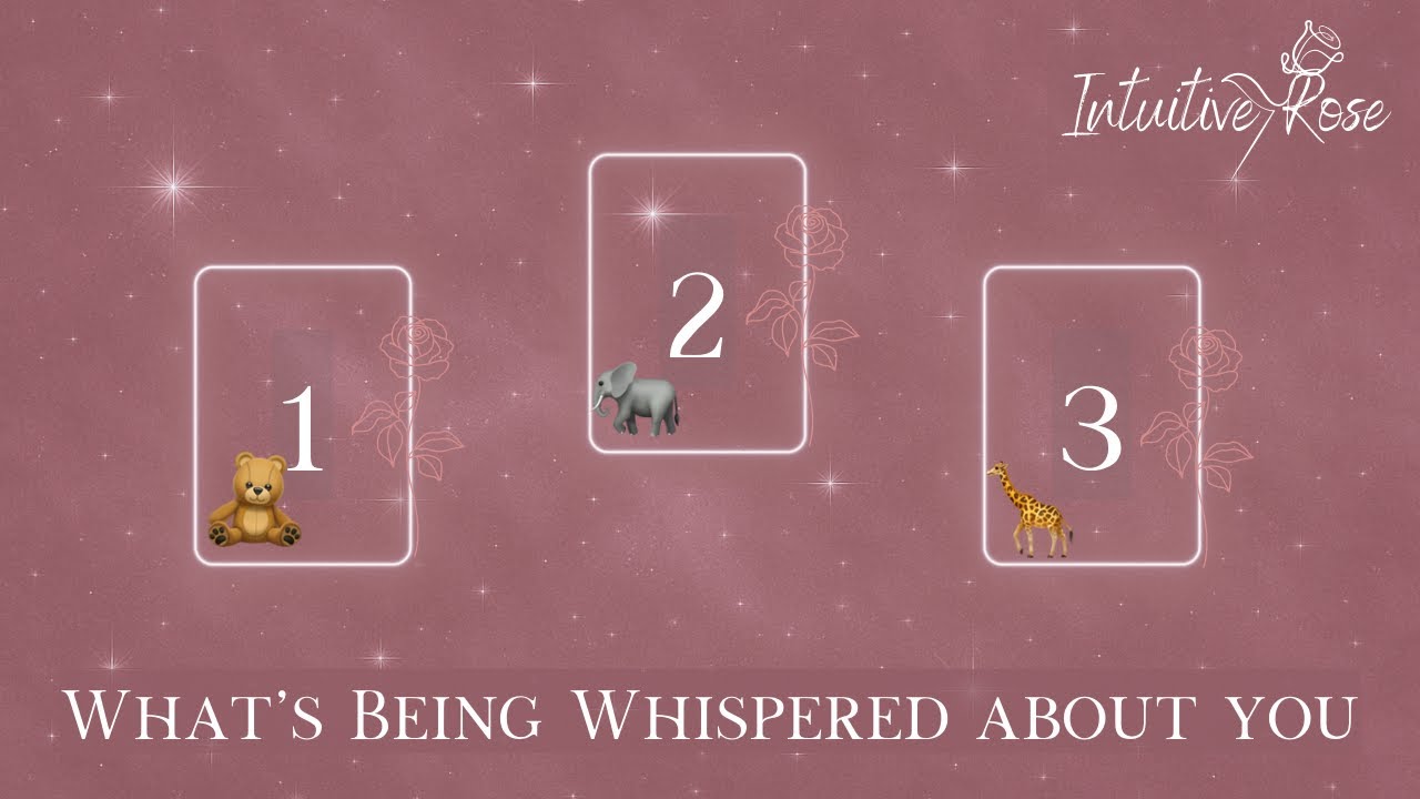 Что о тебе шепчут?**Выберите карту**🧸🐘🦒🌹✨