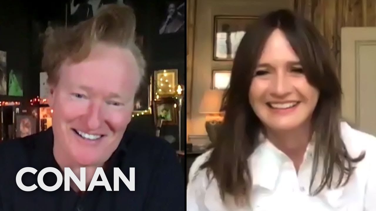 Emily Mortimer Looks Like She's In An Agatha Christie Novel | CONAN on TBS
