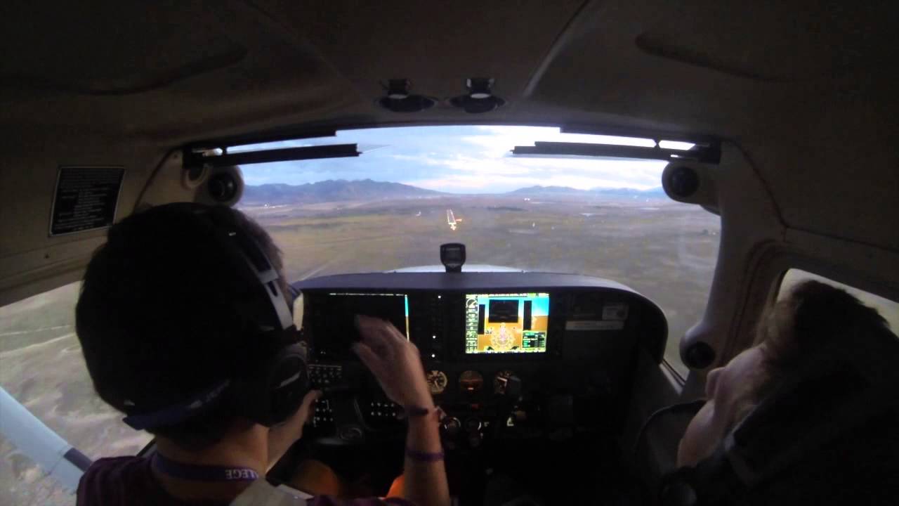RNAV Circling Approach into Tooele, UT (KTVY) - C-172
