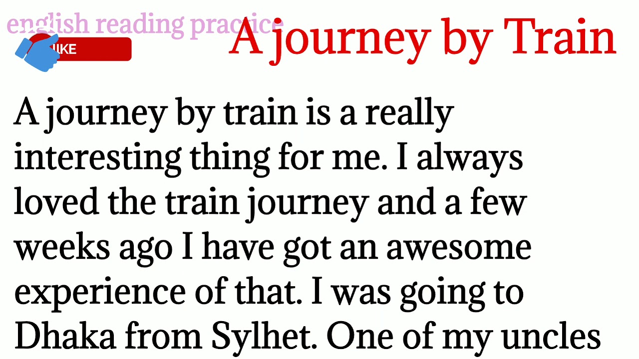 66,A journey by train/ paragraph on train journey/ English to Hindi translations/ English sikhe