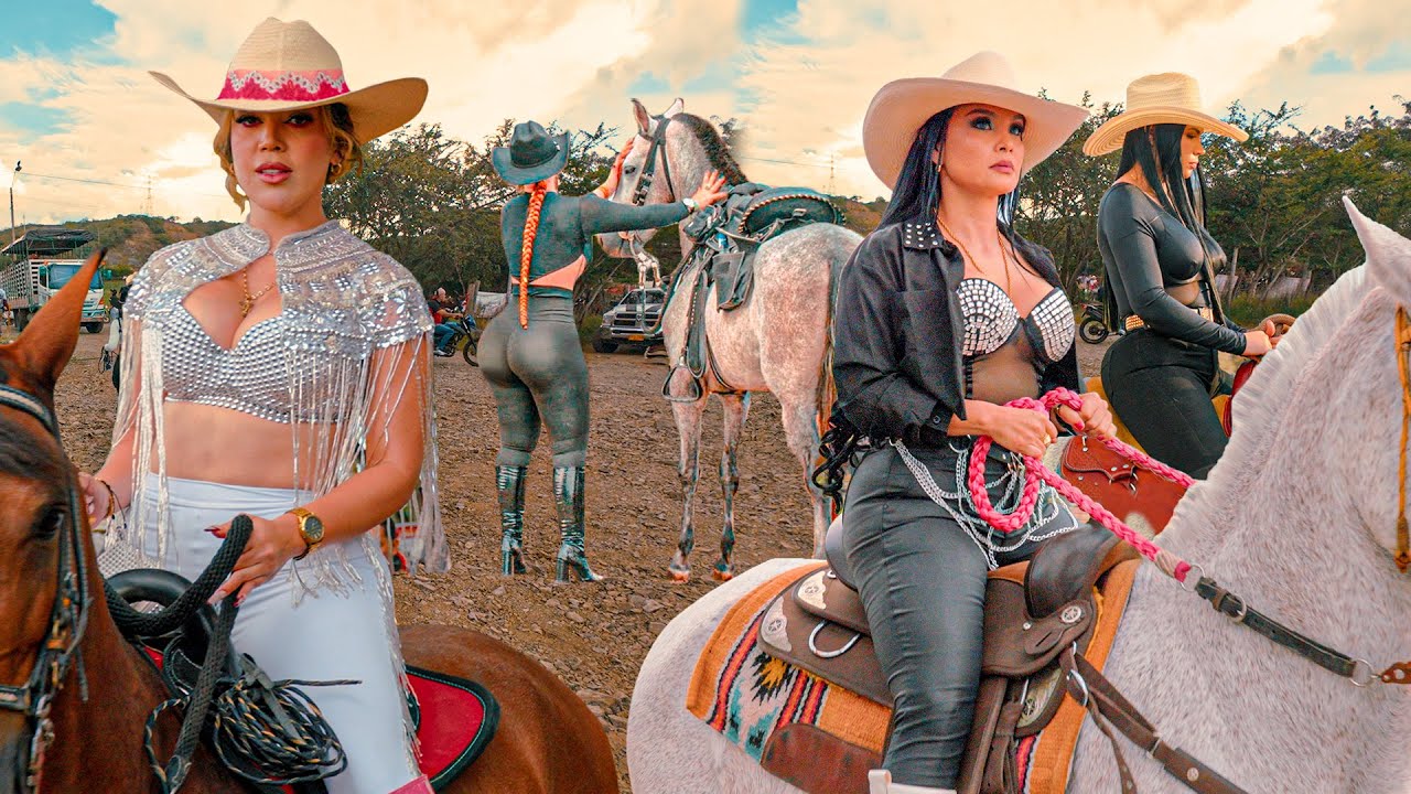 The Most BEAUTIFUL WOMEN Riding Horses in COLOMBIAN Rodeo 😍 CURVY COWGIRLS EVERYWHERE