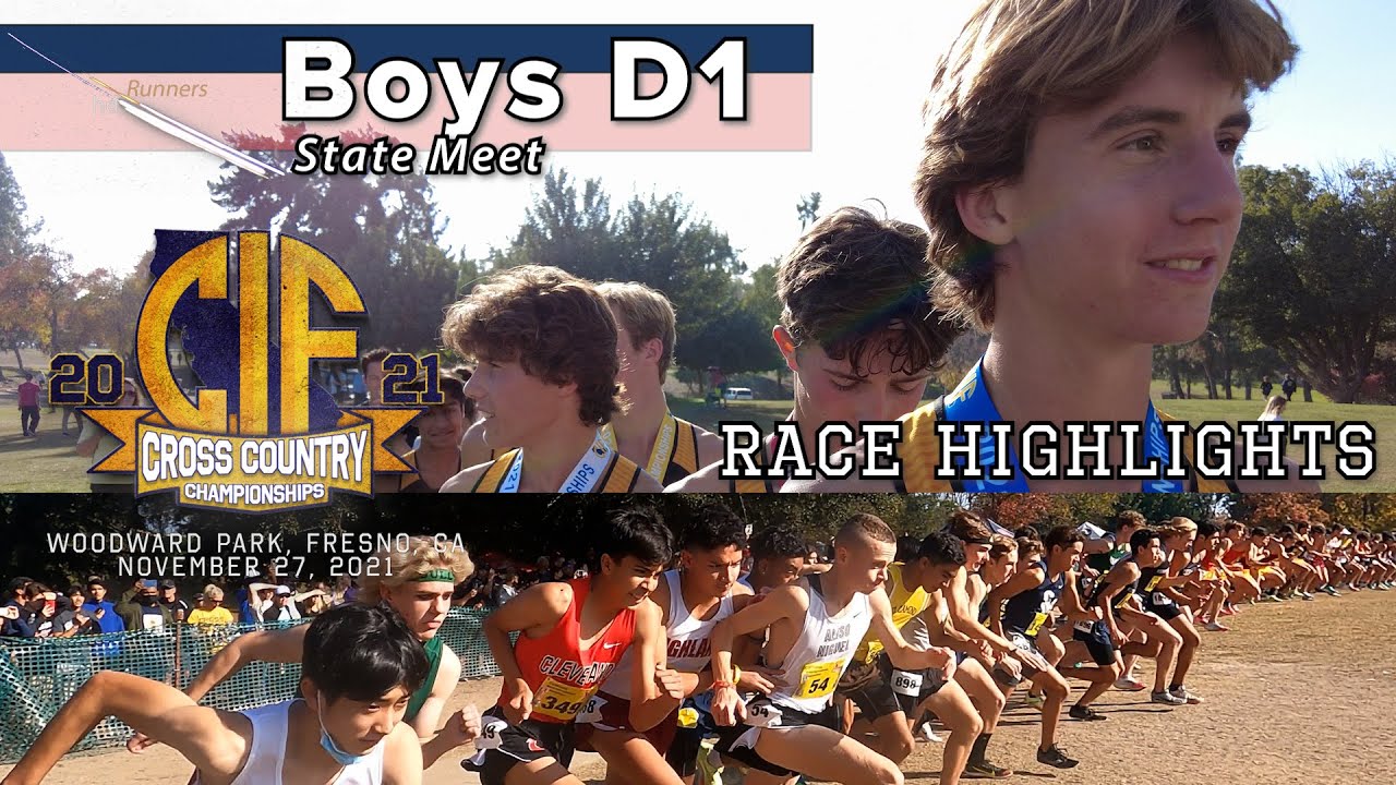 XC 2021 - CIF State Meet - Boys D1 (основные моменты гонки и дополнительные материалы)