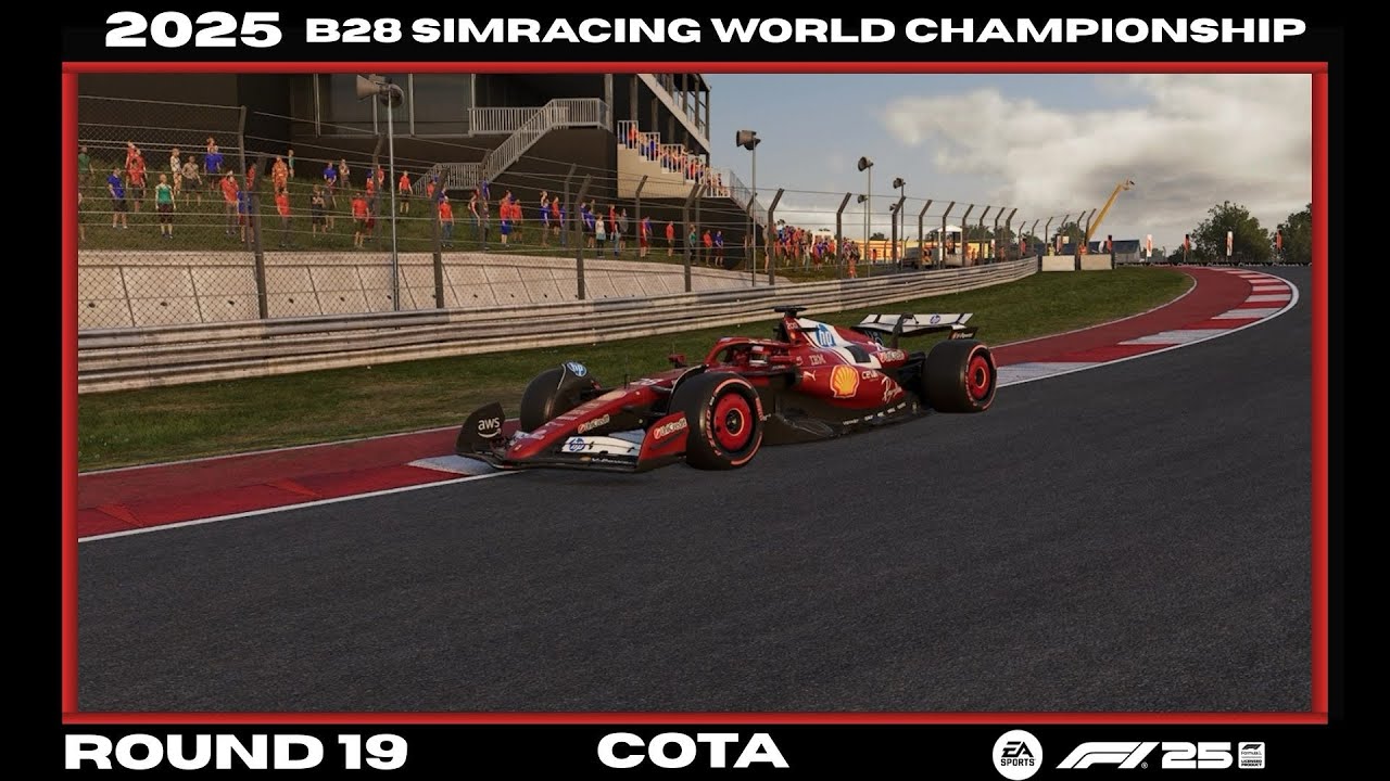 My Pole Lap In Cota! | 2025 B28 SimRacing World Championship