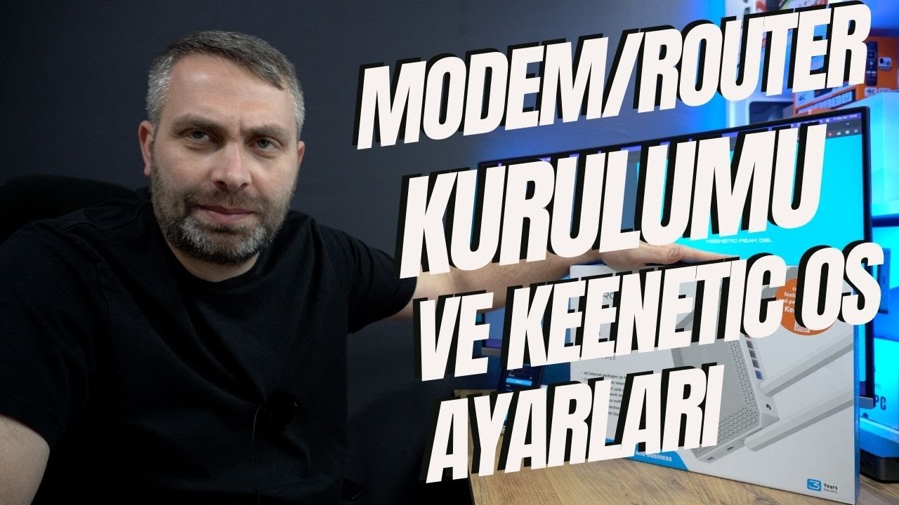 SIFIR'DAN MODEM/ROUTER VE KEENETIC OS KURULUMU