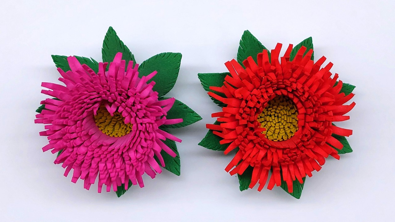 How to Make Paper Flower | Easy DIY Home Decor Craft