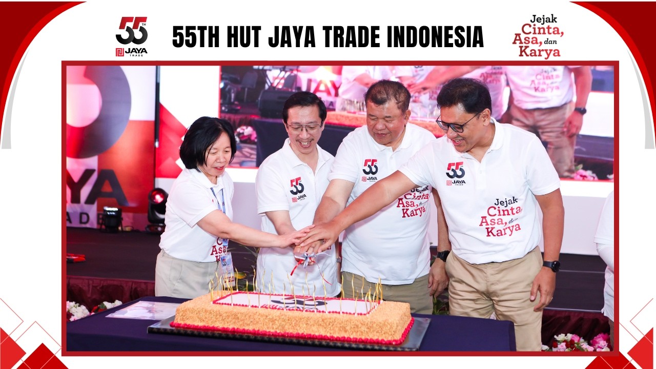 EMERALD ANNIVERSARY PT Jaya Trade Indonesia & Grand Launching E-Book Jejak Cinta, Asa, dan Karya