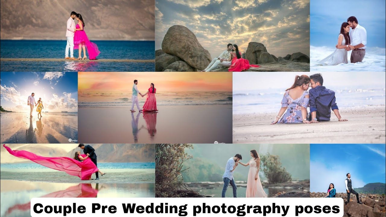 20 Best Pre Wedding photography poses // Couple Photography Pose 😍 // water pre wedding shoot