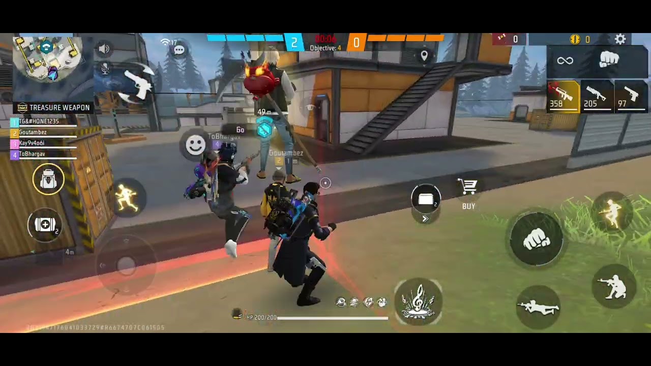 FREE FIRE CS GAMEPLAY