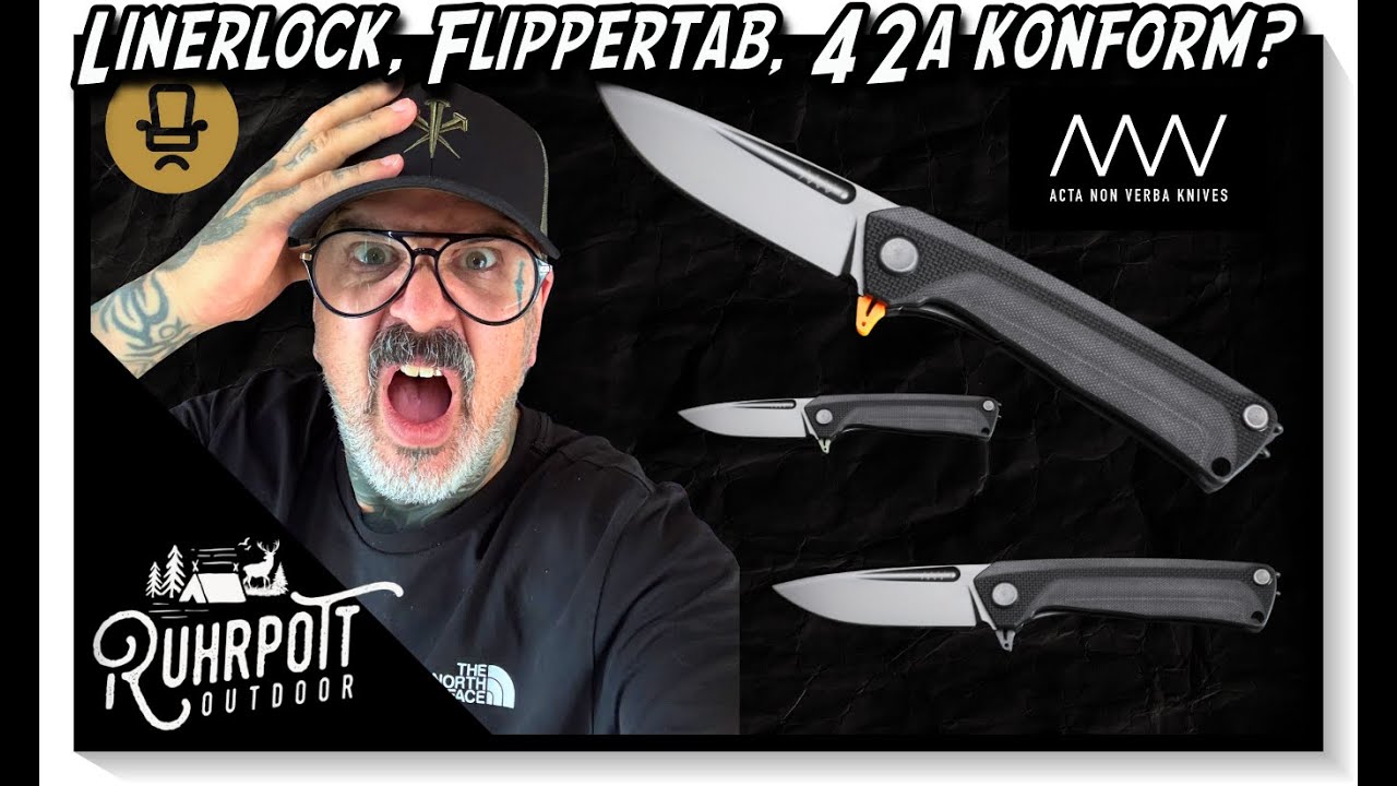 Linerlock, Flippertab und trotzdem 42a konform? -  ANV Z200 Plus