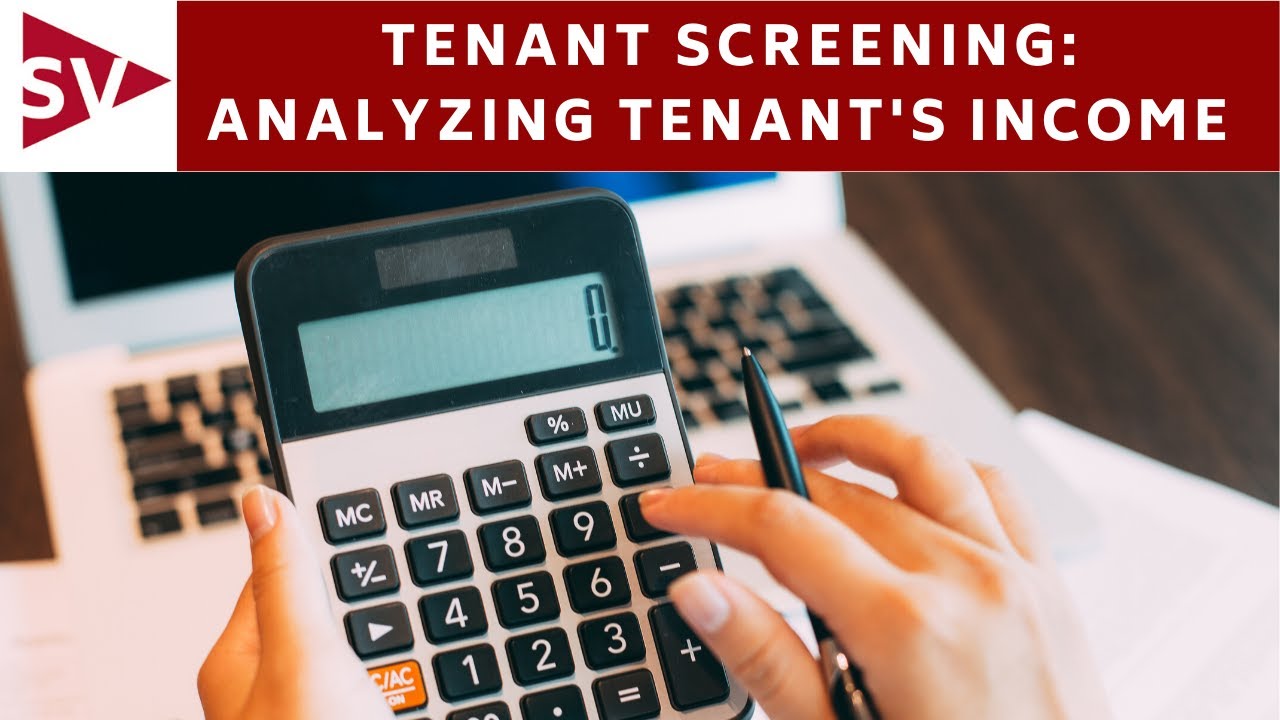 How to Calculate a Potential Tenant's Income on a Rental Application | Tenant Screening